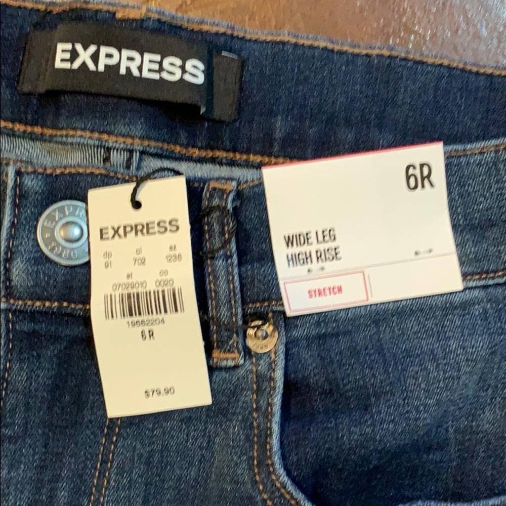 Express wide leg jeans